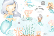 Kids BUNDLE. Watercolor, an Animal Illustration by OlliArtDesign (Thumbnail 20 of 22)