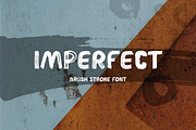 Imperfect Brush Font, a Font by Wild Ones (Thumbnail 1 of 9)