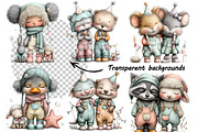 Whimsical Baby Animal Junk Journals, an Illustration by one-touch (Thumbnail 9 of 9)