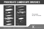 Procreate Landscape Brushes, a Brush Add-On by Extreme Brushes (Thumbnail 2 of 2)