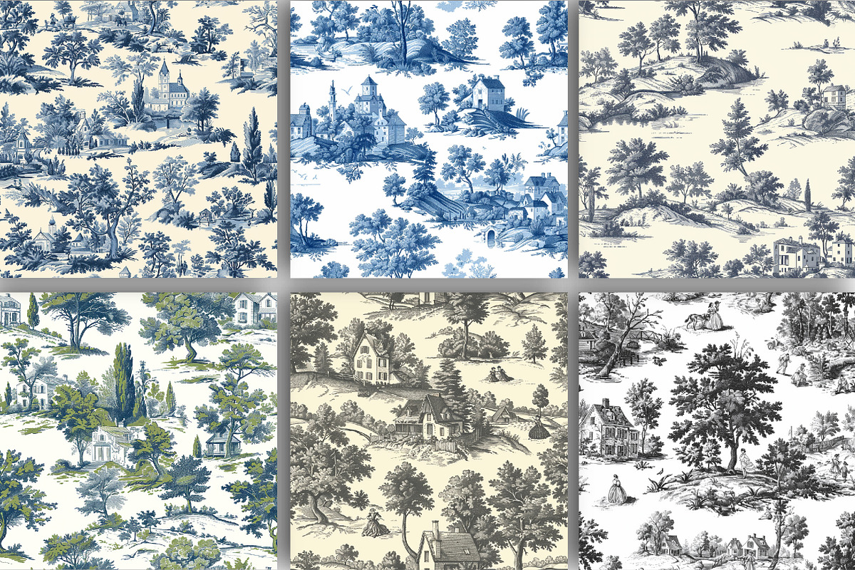 Classic Vintage Seamless Pattern, a Pattern Graphic by DreamCafeArt (Photo 5 of 5)