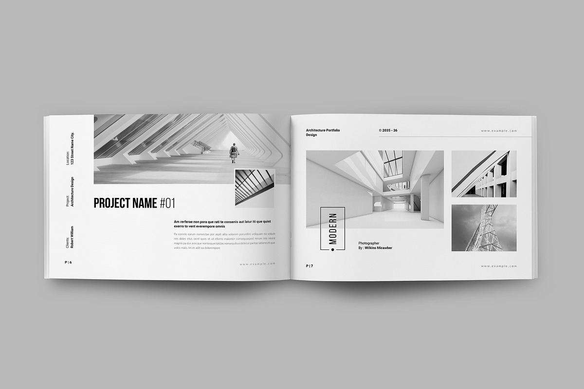 Architecture Portfolio Template Indd, a Brochure Template by StyleArt (Photo 4 of 12)