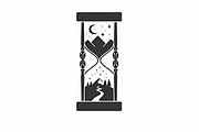 Hourglass Nature Scene Bundle, an Illustration by hafijul (Thumbnail 6 of 7)