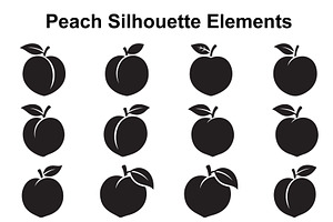 Peach Leaf Silhouette Collection