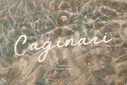 Caginari Script Font, a Script Font by Hishand Studio (Thumbnail 1 of 8)