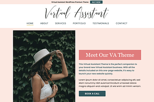 Virtual Assistant Theme