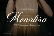 Monalisa Wedding Script Font, a Script Font by Elegant Font (Thumbnail 1 of 10)