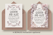 Magical Collage Wedding Suite, an Invitation Template by Knotted Design (Thumbnail 4 of 6)