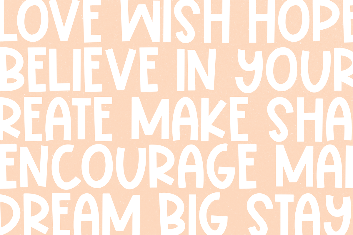 Imaginary | Fun Handwritten Font, a Font by KA Designs (Photo 7 of 7)