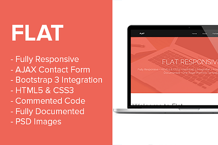 Flat: Premium Responsive Portfolio