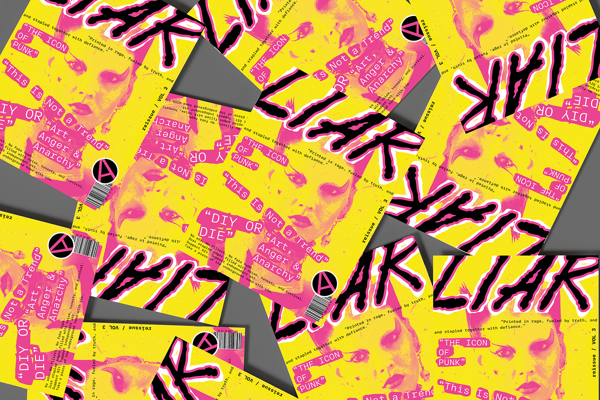 Compthoughts - DIY Garage Rock Font, a Font by riff.type (Photo 10 of 10)