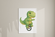 21 Baby Dinosaur Clipart, an Illustration by Pati Charm Studio (Thumbnail 7 of 8)