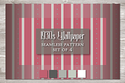Vintage Seamless Pattern RED, a Pattern Graphic by Barbara's iCandy (Thumbnail 5 of 6)
