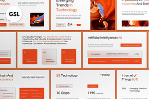 White Emerging Technology Keynote, a Presentation Template by graphicook