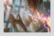 Glitter Rainbow Glow Effect Overlays, a Brushes & More by PhotoSpirit (Thumbnail 7 of 9)