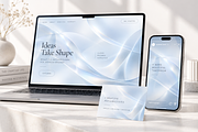 Soft Glassmorphism Backgrounds, a Background Graphic by MarisoArt (Thumbnail 3 of 4)