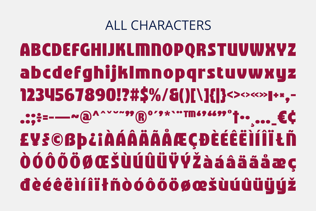 CS Asthon – Bold Font, a Sans Serif Font by Craft Supply Co. (Photo 8 of 8)