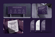 VR Icon Art Set, an Outline Icon by Prosymbols (Thumbnail 4 of 7)