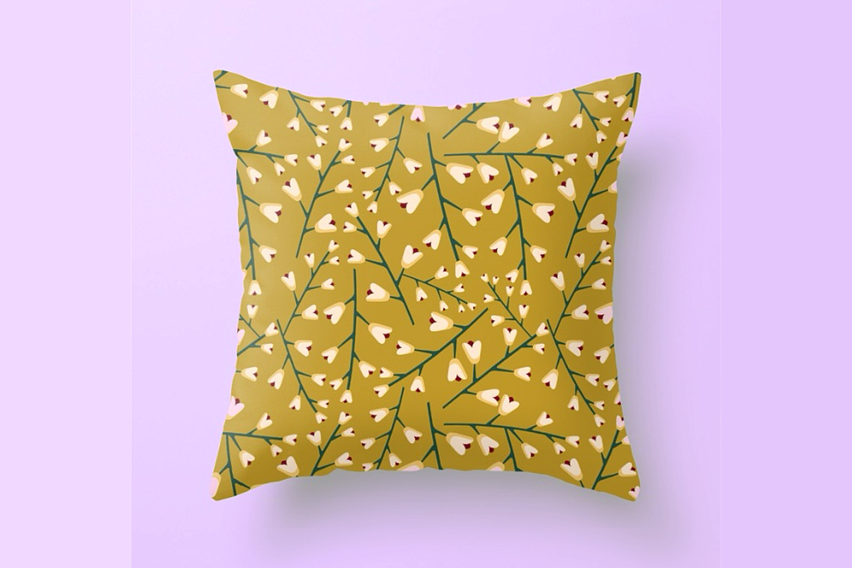 Season Floral patterns vector, a Pattern Graphic by Anny Cecilia Walter (Photo 3 of 3)