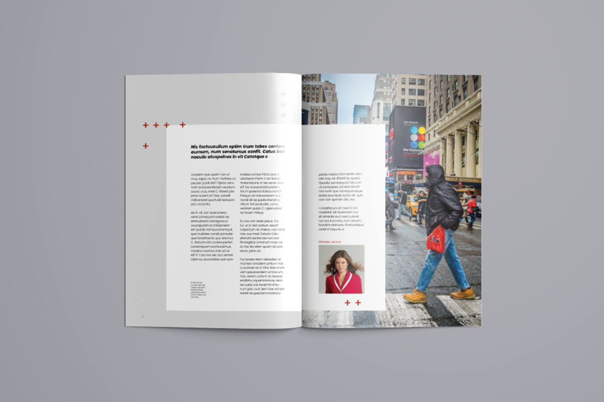 Indesign Magazine Template #7, a Magazine Template by spidergraph (Photo 5 of 7)