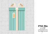 Christmas gift box, an Object Illustration by Elen_Art (Thumbnail 2 of 3)