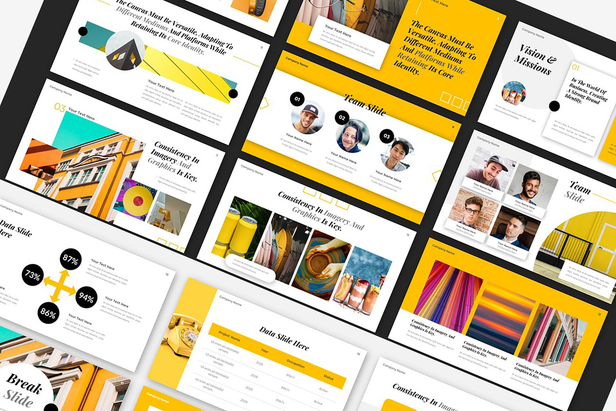 Vibrant Creative Agency Google Slide, a Presentation Template by Robs Daily Design (Photo 9 of 9)