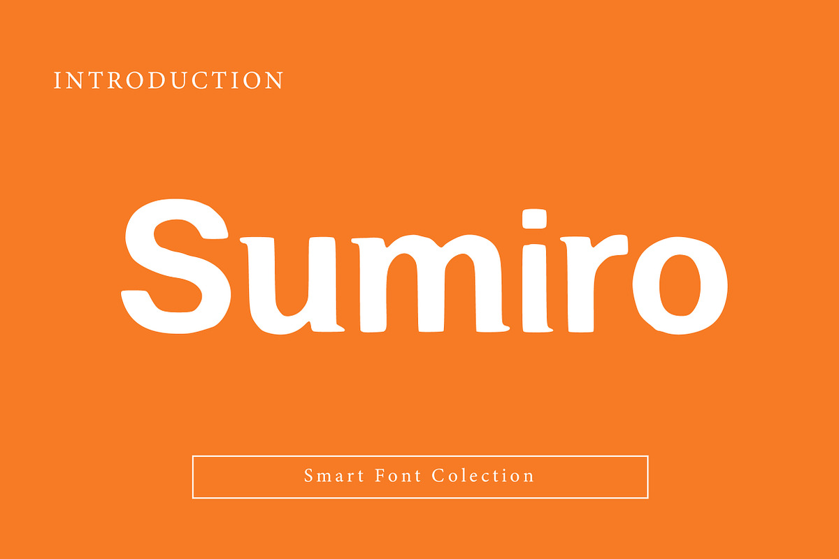 SUMIRO, a Slab Serif Font by Wow Magic (Photo 1 of 3)
