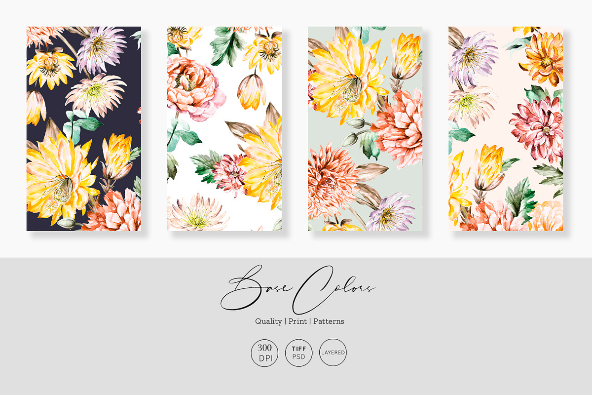 Summer 2020, Patterns & Motifs Set!, a Pattern Graphic by TSTUDIO
