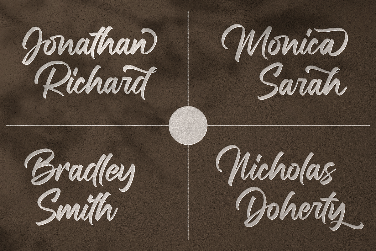 Fall in love, a Script Font by Namara Creative Studio (Photo 7 of 9)