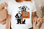 Funny Haunted Skeleton Motel PNG, a Seasonal Illustration by Rose Art (Thumbnail 4 of 5)