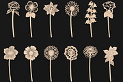12 Birth Month Flowers, an Object Graphic by ThemeXDigital (Thumbnail 1 of 8)