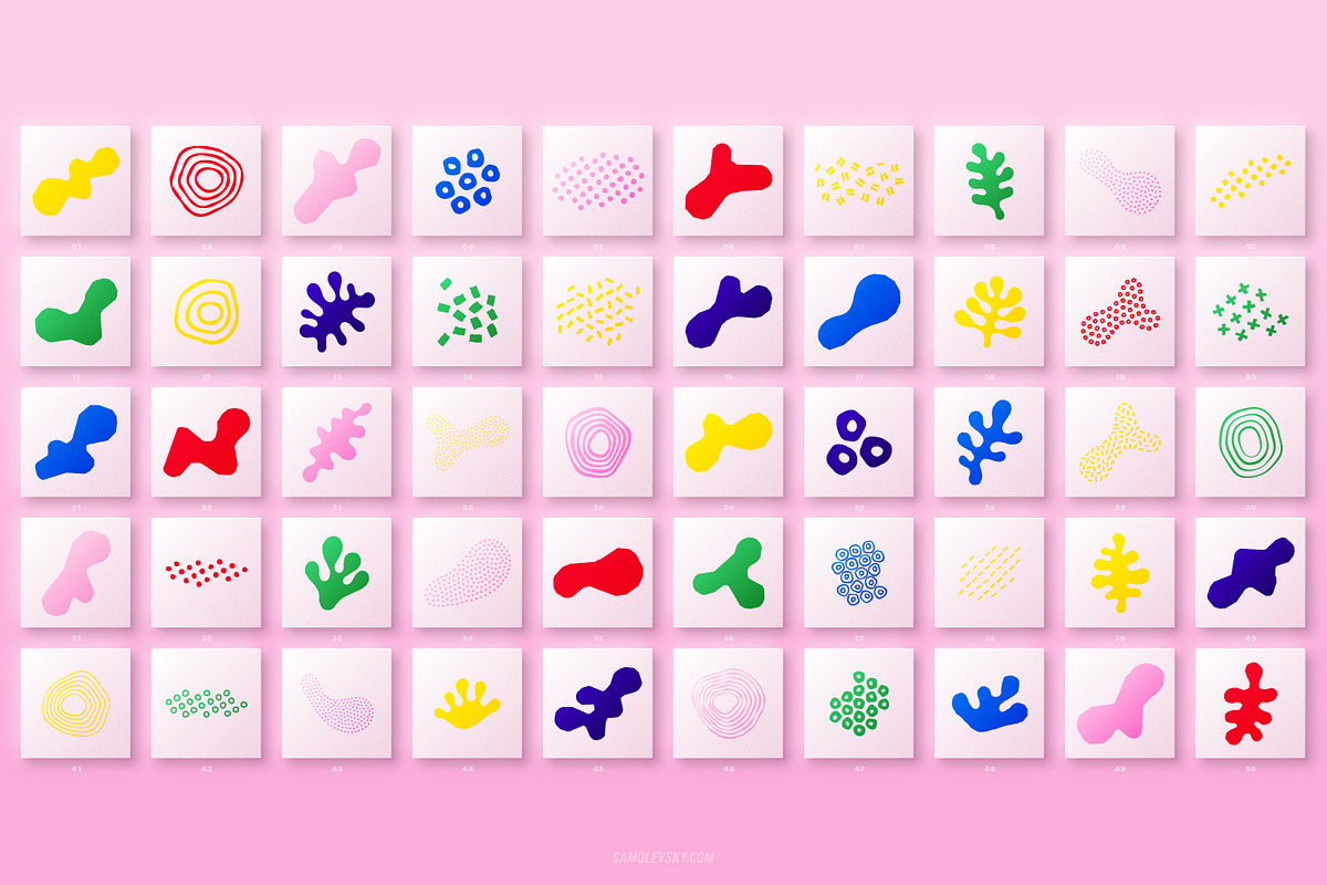 Hand-Drawn Patterns, Shapes, Brushes, a Pattern Graphic by Samolevsky (Photo 8 of 23)