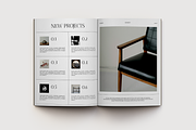 CANVA Minimal Modern Magazine, a Magazine Template by Uyava Space (Thumbnail 9 of 12)