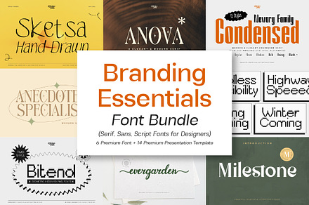 Branding Essentials Font Bundle