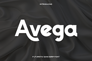 Avega - Modern Display Font, a Sans Serif Font by Luna Shop (Thumbnail 1 of 6)