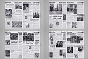 Newspaper Design Bundle - 6 in One, a Magazine Template by Miyaji75 (Thumbnail 13 of 13)