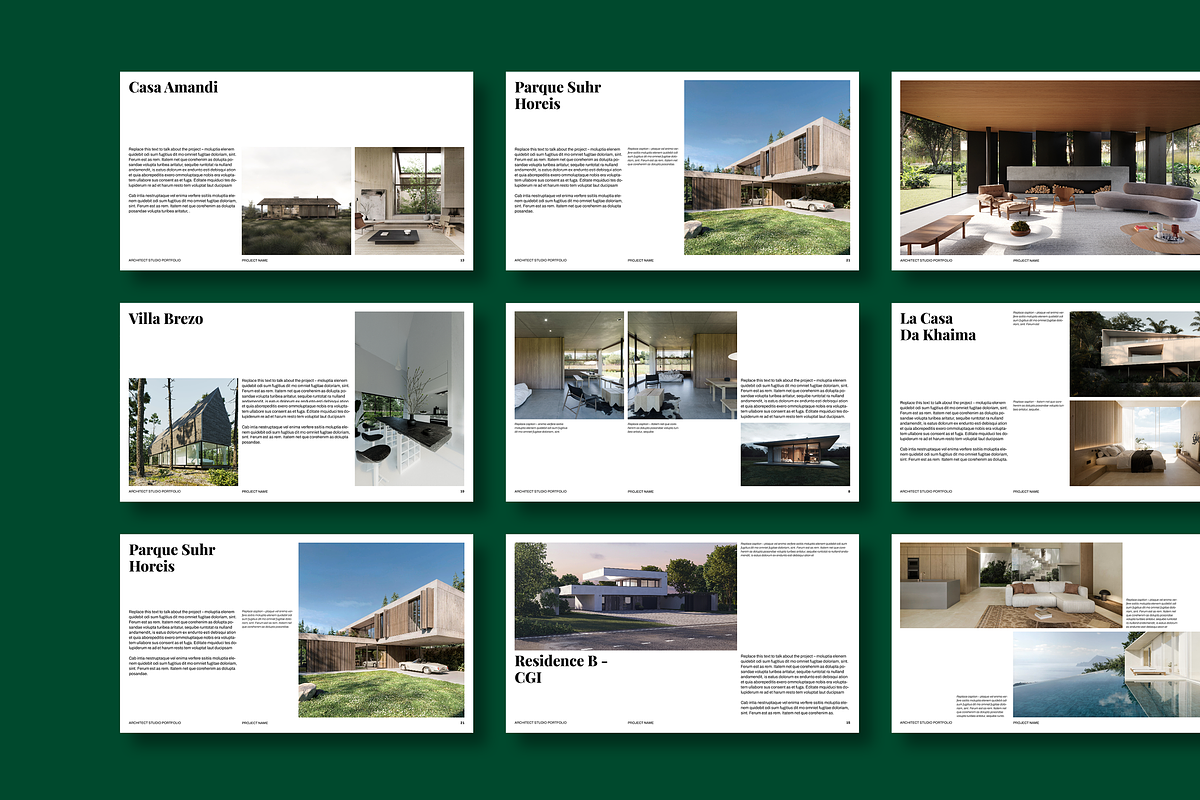 Portfolio Template, a Presentation Template by Typefool's Shop (Photo 8 of 9)
