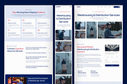 Logix - Logistic Website UI, an UI Kit Template by peterdraw (Thumbnail 5 of 7)