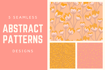 Abstract Pink Patterns