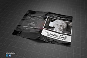 Funeral Program Template Black White, a Brochure Template by Madhabi Studio (Thumbnail 3 of 5)