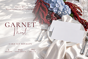 Burgundy Blue Card Set Mockup Bundle, an Advertising Mockup by Serenefeeling (Thumbnail 1 of 7)