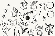 SKETCHES Line Art Drawings, a Decorative Illustration by Lana Elanor (Thumbnail 10 of 14)