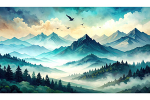 Serene mountain landscape features, a Nature Photo by Igor Tichonow