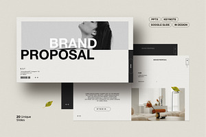 Brand Proposal Template, a Presentation Template by GoldenPixelStudio
