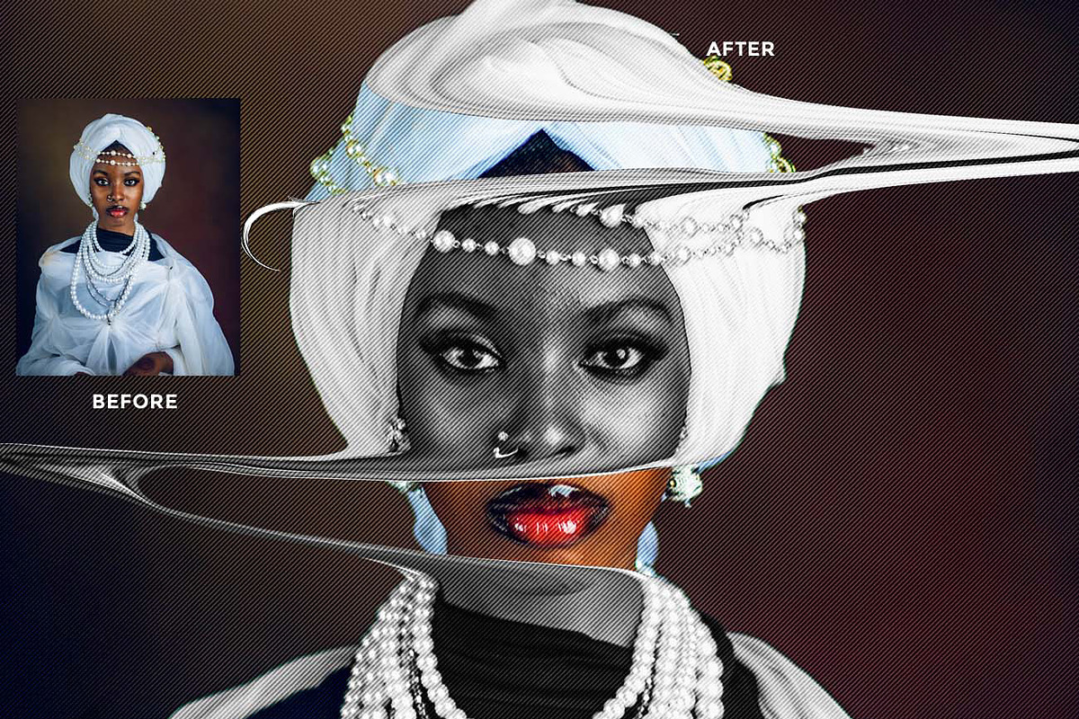 Liquid Surreal FX — Photoshop Action, an Action Add-On by Studio Retouch (Photo 8 of 11)