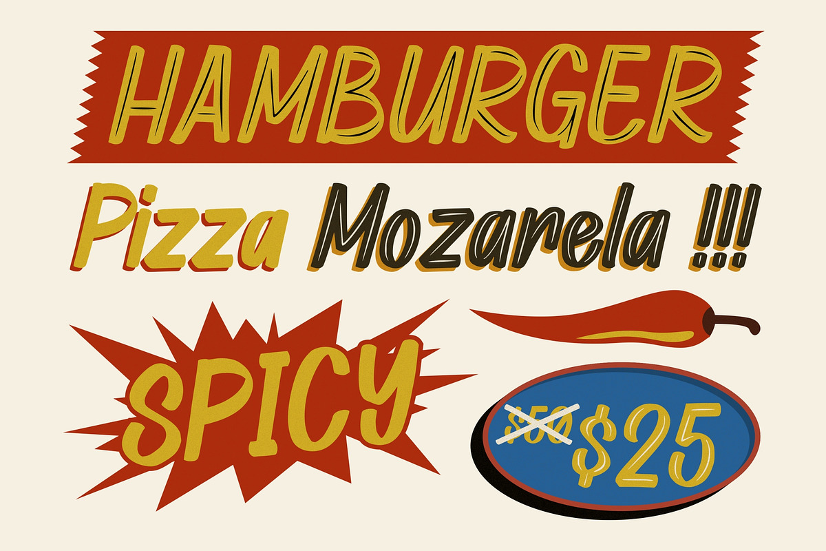 Retrosey - Signage Typeface, a Sans Serif Font by Garisman Std (Photo 3 of 7)