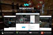 WorkSpace-Versatile Office WordPress, a WordPress Template by ArrowTheme (Thumbnail 1 of 4)