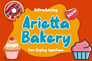 Arietta Bakery, a Handwritten Font by Wildan Type (Thumbnail 1 of 8)
