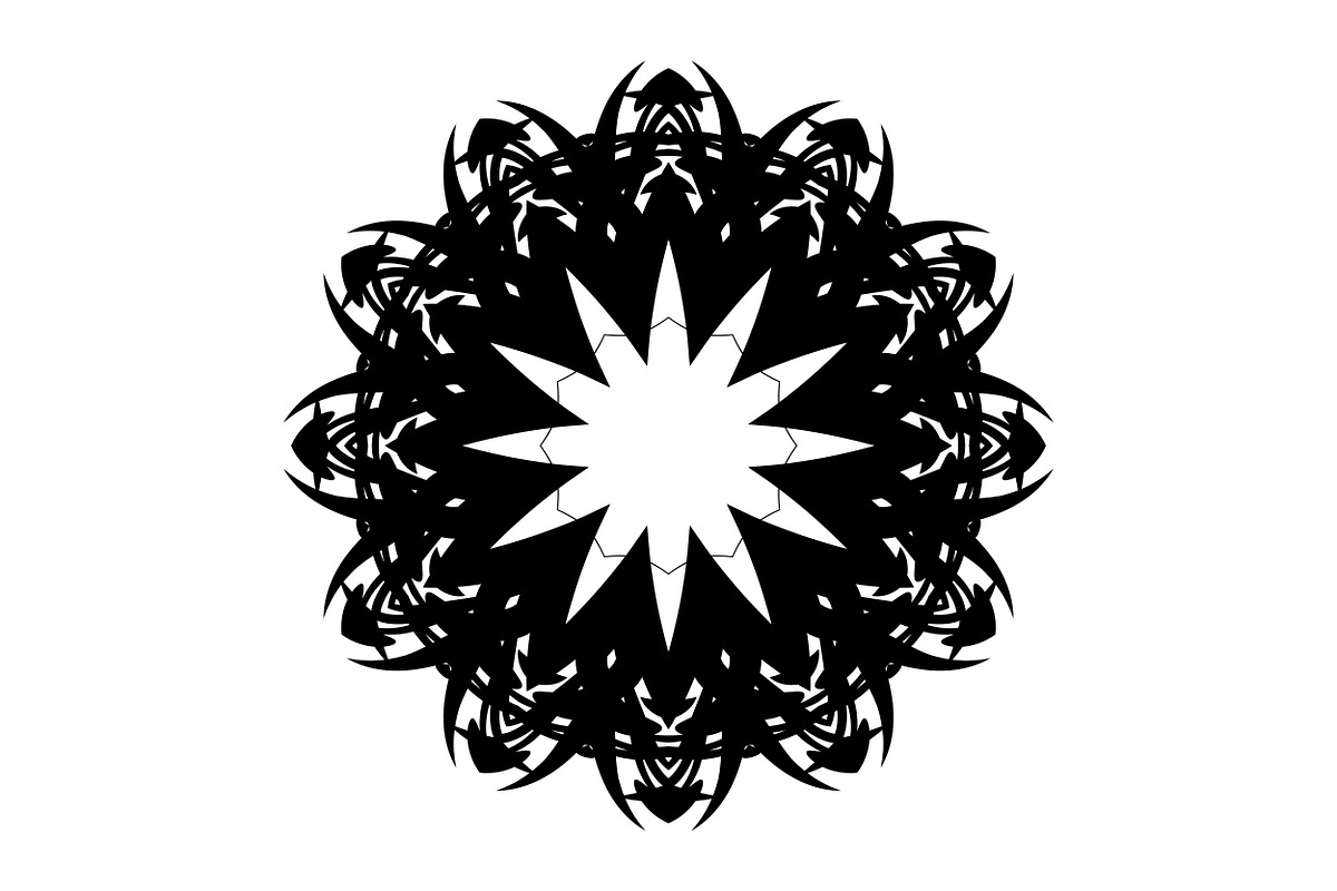 Handcrafted Mandala Design Pack, a Pattern Graphic by NJ Himel (Photo 18 of 30)