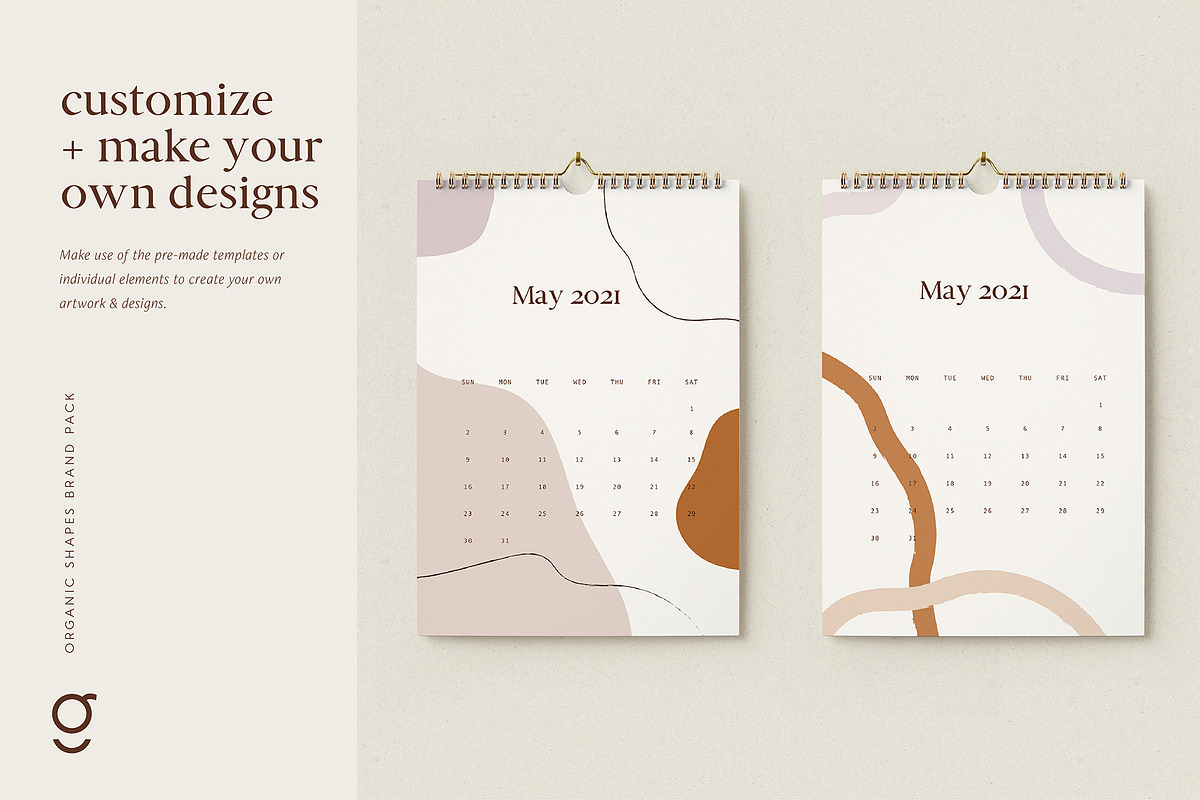 Organic Shapes Brand Pack, a Social Media Template by Galerie Design Studio (Photo 11 of 14)